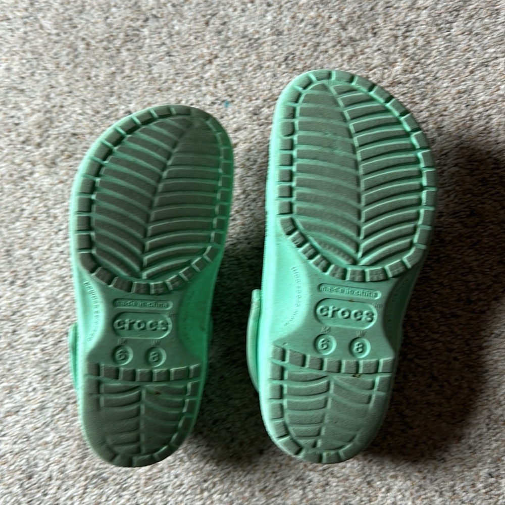 Green Crocs - Picture 4 of 4